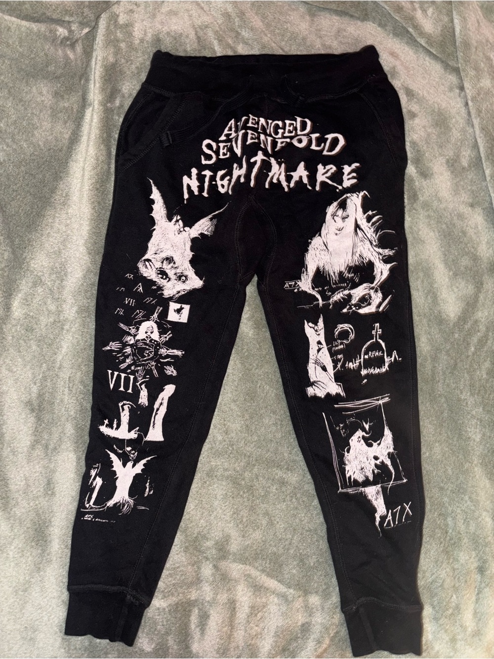 Avenged Sevenfold Small pants unisex